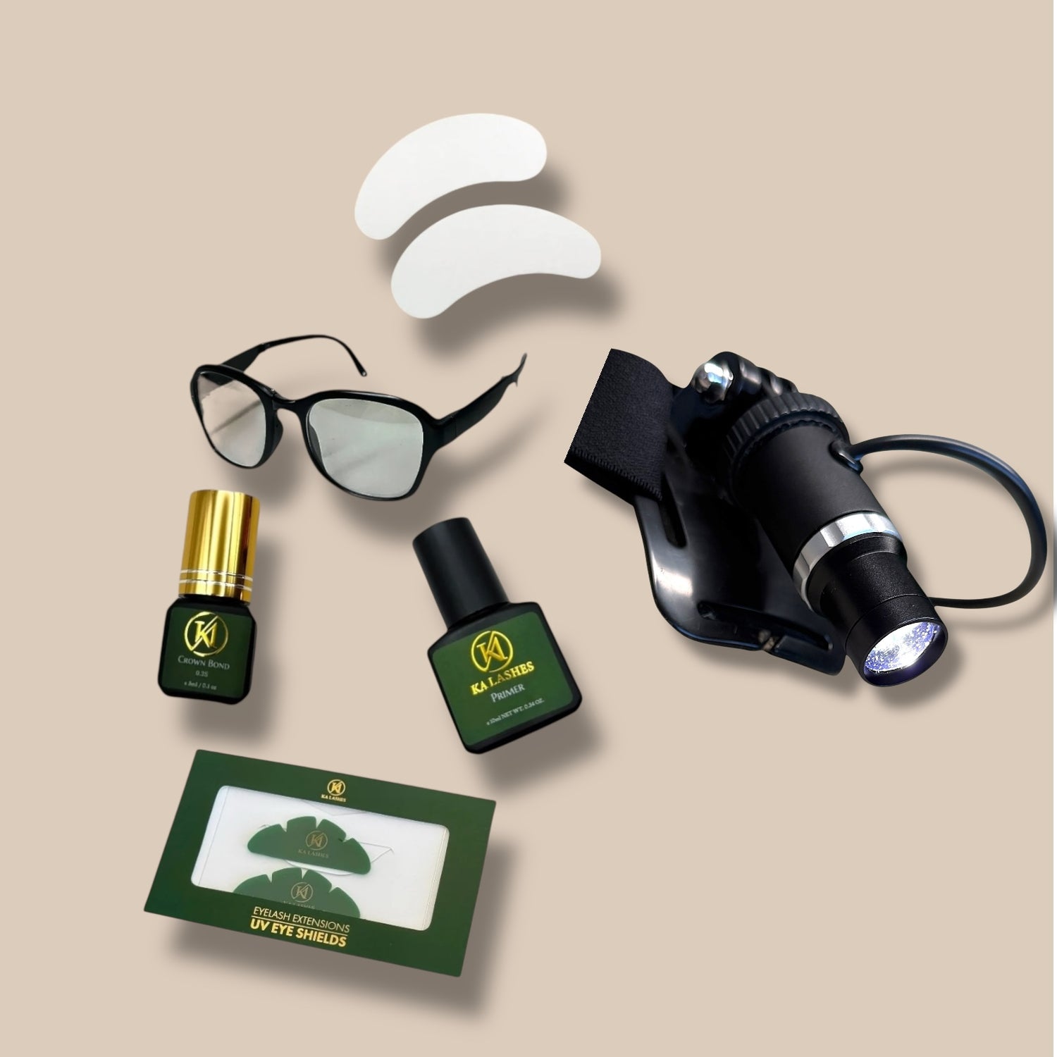 STARTSÆT! KA Lashes™ UV Light System Hovedlampe